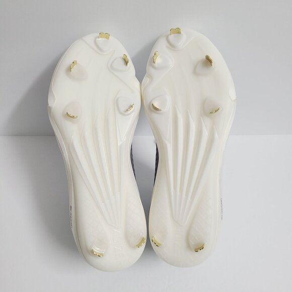 NEW Adidas Adizero Impact+ BSB Baseball Cleats IF8483 Size 10 White Gray